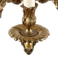 Gilt Brass 12 Branch Chandelier c.1920 (5 of 8) Gilt Brass 12 Branch Chandelier c.1920 (5 of 8)