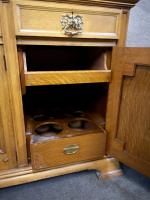 Large & Impressive Edwardian Light Oak Mirror Back Sideboard by Maple & Co (8 of 16) Large & Impressive Edwardian Light Oak Mirror Back Sideboard by Maple & Co (8 of 16)