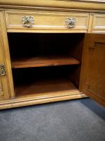 Large & Impressive Edwardian Light Oak Mirror Back Sideboard by Maple & Co (7 of 16) Large & Impressive Edwardian Light Oak Mirror Back Sideboard by Maple & Co (7 of 16)