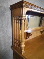 Large & Impressive Edwardian Light Oak Mirror Back Sideboard by Maple & Co (9 of 16) Large & Impressive Edwardian Light Oak Mirror Back Sideboard by Maple & Co (9 of 16)