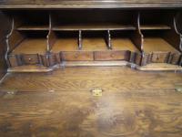 Good Quality Reproduction Oak Bureau Bookcase in the Georgian Style (7 of 11) Good Quality Reproduction Oak Bureau Bookcase in the Georgian Style (7 of 11)