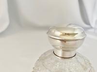 Silver Mounted Hobnail Cut Perfume Scent Bottle (5 of 6) Silver Mounted Hobnail Cut Perfume Scent Bottle (5 of 6)