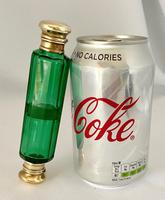 Green Double Ended Brass Mounted Perfume Scent Bottle (6 of 6) Green Double Ended Brass Mounted Perfume Scent Bottle (6 of 6)