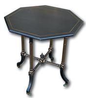 Ebonised Occasional Table in the Manner of Gillows (2 of 6) Ebonised Occasional Table in the Manner of Gillows (2 of 6)