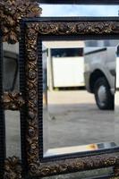19th Century Brass & Ebonised Cushion Mirror (3 of 5) 19th Century Brass & Ebonised Cushion Mirror (3 of 5)