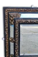 19th Century Brass & Ebonised Cushion Mirror (5 of 5) 19th Century Brass & Ebonised Cushion Mirror (5 of 5)