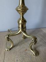 C Winn Registration Marked c.1890 Brass Tripod Table Lamp, Rewired & Pat Tested (2 of 13) C Winn Registration Marked c.1890 Brass Tripod Table Lamp, Rewired & Pat Tested (2 of 13)