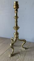 C Winn Registration Marked c.1890 Brass Tripod Table Lamp, Rewired & Pat Tested (3 of 13) C Winn Registration Marked c.1890 Brass Tripod Table Lamp, Rewired & Pat Tested (3 of 13)