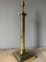 Large Victorian Brass Corinthian Column Table, Rewired & Pat Tested Lamp (2 of 10) Large Victorian Brass Corinthian Column Table, Rewired & Pat Tested Lamp (2 of 10)