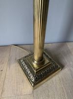 Large Victorian Brass Corinthian Column Table, Rewired & Pat Tested Lamp (6 of 10) Large Victorian Brass Corinthian Column Table, Rewired & Pat Tested Lamp (6 of 10)