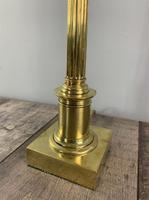 Tall Slender Pillar Corinthian Column Brass Table Lamp, Rewired & PAT Tested (2 of 9) Tall Slender Pillar Corinthian Column Brass Table Lamp, Rewired & PAT Tested (2 of 9)