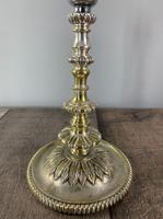 Small Victorian Distressed Silver Plated Brass Table Lamp, Rewired & Pat Tested (5 of 8) Small Victorian Distressed Silver Plated Brass Table Lamp, Rewired & Pat Tested (5 of 8)