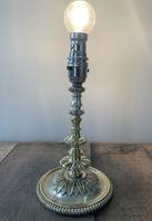 Small Victorian Distressed Silver Plated Brass Table Lamp, Rewired & Pat Tested (6 of 8) Small Victorian Distressed Silver Plated Brass Table Lamp, Rewired & Pat Tested (6 of 8)