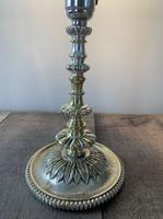 Small Victorian Distressed Silver Plated Brass Table Lamp, Rewired & Pat Tested (7 of 8) Small Victorian Distressed Silver Plated Brass Table Lamp, Rewired & Pat Tested (7 of 8)