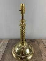 Victorian Brass Table Lamp Base, Rewired & Pat Tested (5 of 10) Victorian Brass Table Lamp Base, Rewired & Pat Tested (5 of 10)