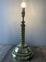 Victorian Brass Table Lamp Base, Rewired & Pat Tested (9 of 10) Victorian Brass Table Lamp Base, Rewired & Pat Tested (9 of 10)