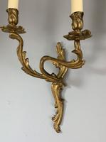 Large Pair of French Rococo Style Wall Lights, Rewired (5 of 8) Large Pair of French Rococo Style Wall Lights, Rewired (5 of 8)