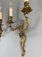 Large Pair of French Rococo Style Wall Lights, Rewired (6 of 8) Large Pair of French Rococo Style Wall Lights, Rewired (6 of 8)