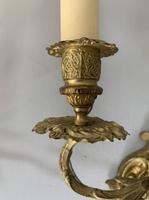 Pair of French Ornate Gilt Wall Lights, Rewired (6 of 9) Pair of French Ornate Gilt Wall Lights, Rewired (6 of 9)