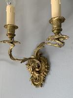 Pair of French Ornate Gilt Wall Lights, Rewired (4 of 9) Pair of French Ornate Gilt Wall Lights, Rewired (4 of 9)