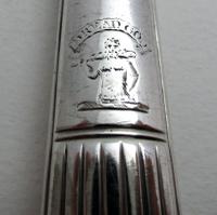 Moses Brent George III Sterling Silver & Steel English Antique Table / Dinner Knife 1802, Motto Dread God (9 of 9) Moses Brent George III Sterling Silver & Steel English Antique Table / Dinner Knife 1802, Motto Dread God (9 of 9)