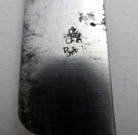 Moses Brent Georgian-George III Sterling Silver & Steel English Antique Dessert Knife 1802, Motto Dread God. (3 of 7) Moses Brent Georgian-George III Sterling Silver & Steel English Antique Dessert Knife 1802, Motto Dread God. (3 of 7)