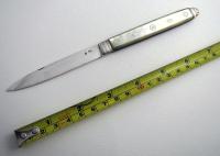 Very Large George III c.1800 Solid Sterling Silver & Mother of Pearl Mop Antique English Sheffield Folding Pocket Fruit Penknife (11 of 11) Very Large George III c.1800 Solid Sterling Silver & Mother of Pearl Mop Antique English Sheffield Folding Pocket Fruit Penknife (11 of 11)