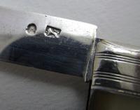 Very Large George III c.1800 Solid Sterling Silver & Mother of Pearl Mop Antique English Sheffield Folding Pocket Fruit Penknife (7 of 11) Very Large George III c.1800 Solid Sterling Silver & Mother of Pearl Mop Antique English Sheffield Folding Pocket Fruit Penknife (7 of 11)