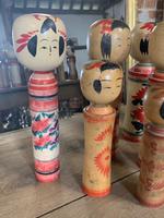 Collection of 22 Japanese Kokeshi Wooden Dolls (2 of 8) Collection of 22 Japanese Kokeshi Wooden Dolls (2 of 8)
