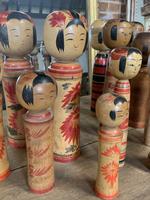Collection of 22 Japanese Kokeshi Wooden Dolls (3 of 8) Collection of 22 Japanese Kokeshi Wooden Dolls (3 of 8)