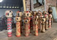 Collection of 22 Japanese Kokeshi Wooden Dolls (7 of 8) Collection of 22 Japanese Kokeshi Wooden Dolls (7 of 8)