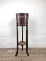 Antique Oak Coopered Jardiniere Stand by Lister & Co (7 of 7) Antique Oak Coopered Jardiniere Stand by Lister & Co (7 of 7)