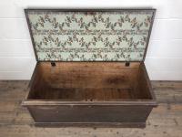 Antique Victorian Stained Pine Trunk (5 of 8) Antique Victorian Stained Pine Trunk (5 of 8)