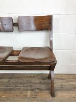 Antique Victorian Elm Four Seater Bench (3 of 15) Antique Victorian Elm Four Seater Bench (3 of 15)