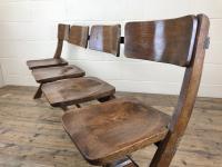 Antique Victorian Elm Four Seater Bench (10 of 15) Antique Victorian Elm Four Seater Bench (10 of 15)
