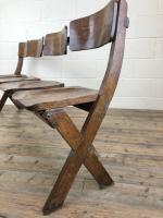 Antique Victorian Elm Four Seater Bench (11 of 15) Antique Victorian Elm Four Seater Bench (11 of 15)