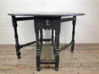 Antique 19th Century Small Oak Gateleg Table (5 of 8) Antique 19th Century Small Oak Gateleg Table (5 of 8)