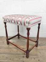 Early 20th Century Stained Beech Stool (9 of 10) Early 20th Century Stained Beech Stool (9 of 10)