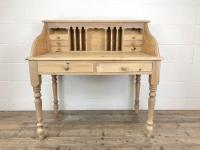 Vintage Stripped Pine Desk with Drawers (2 of 10) Vintage Stripped Pine Desk with Drawers (2 of 10)