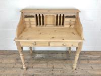 Vintage Stripped Pine Desk with Drawers (9 of 10) Vintage Stripped Pine Desk with Drawers (9 of 10)