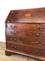 Antique Oak Bureau with Shell Inlay (4 of 15) Antique Oak Bureau with Shell Inlay (4 of 15)