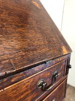 Antique Oak Bureau with Shell Inlay (5 of 15) Antique Oak Bureau with Shell Inlay (5 of 15)
