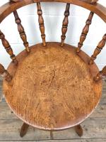 19th Century Beech & Elm Swivel Desk Chair (3 of 9) 19th Century Beech & Elm Swivel Desk Chair (3 of 9)