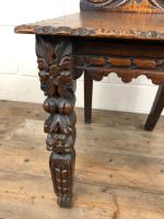 Pair of Antique Carved Oak Hall Chairs (9 of 11) Pair of Antique Carved Oak Hall Chairs (9 of 11)