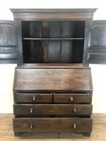 Antique 18th Century Welsh Oak Two Stage Bureau Cupboard (11 of 15) Antique 18th Century Welsh Oak Two Stage Bureau Cupboard (11 of 15)