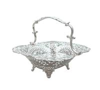 Antique Victorian Sterling Silver Basket 1894 (3 of 9) Antique Victorian Sterling Silver Basket 1894 (3 of 9)