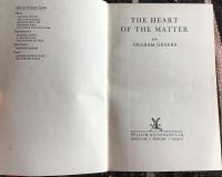 1948 the Heart of the Matter by Graham Greene 1st UK Edition (2 of 6) 1948 the Heart of the Matter by Graham Greene 1st UK Edition (2 of 6)