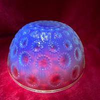 Rare Rene Lalique “Asters” Pattern Opalescent Glass Bowl, Model Number 3304 c.1935 (3 of 6) Rare Rene Lalique “Asters” Pattern Opalescent Glass Bowl, Model Number 3304 c.1935 (3 of 6)