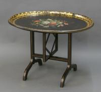 Regency Papier Mache Tray on Stand (4 of 6) Regency Papier Mache Tray on Stand (4 of 6)