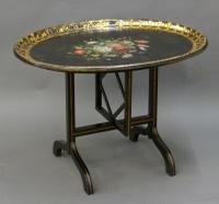 Regency Papier Mache Tray on Stand (6 of 6) Regency Papier Mache Tray on Stand (6 of 6)